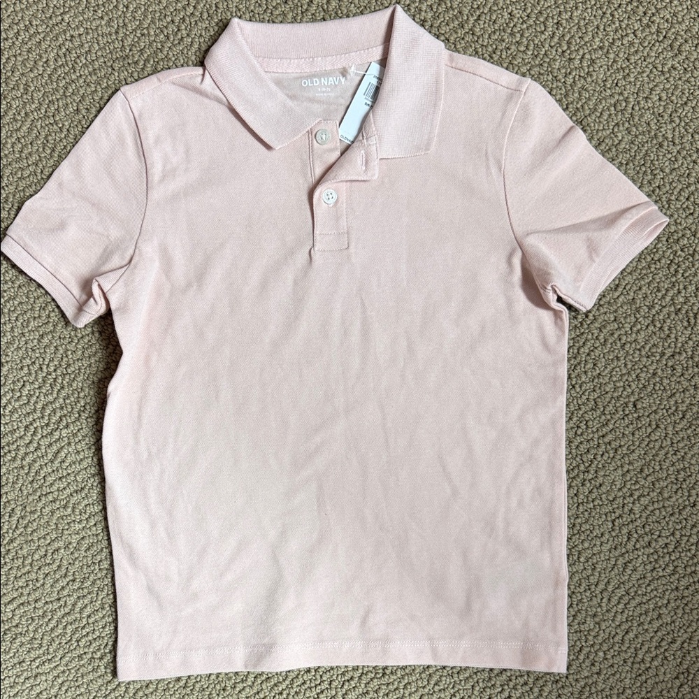 Old Navy Light Peach Kids Polo